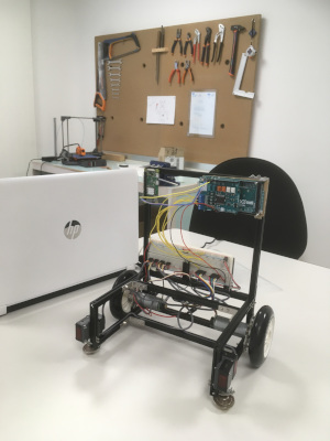 Image du robot fait au Club Robotique